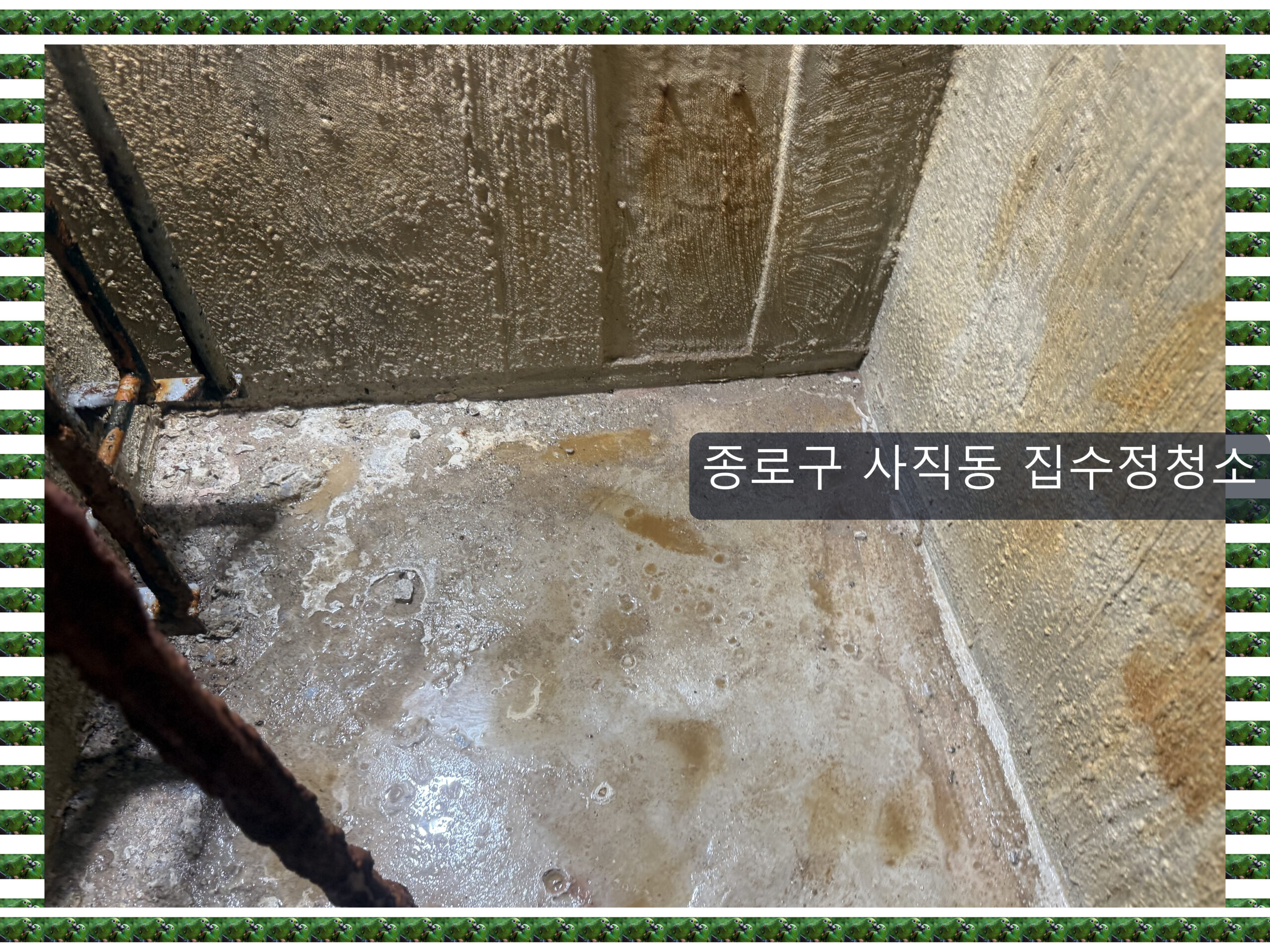 종로구사직동집수정청소 | 오니·침전물 제거와 배수 점검